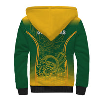 South Africa Cricket Sherpa Hoodie Go Proteas World Cup Version 2023 Sproty - Wonder Print Shop
