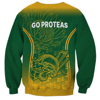 South Africa Cricket Sweatshirt Go Proteas World Cup Version 2023 Sproty - Wonder Print Shop