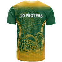 South Africa Cricket T Shirt Go Proteas World Cup Version 2023 Sproty - Wonder Print Shop
