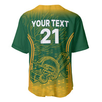 Custom South Africa Cricket Baseball Jersey Go Proteas World Cup Version 2023 Sproty LT9 - Wonder Print Shop