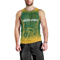 Custom South Africa Cricket Men Tank Top Go Proteas World Cup Version 2023 Sproty - Wonder Print Shop