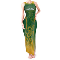 Custom South Africa Cricket Tank Maxi Dress Go Proteas World Cup Version 2023 Sproty - Wonder Print Shop