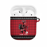 Merry Krampusnacht Personalized AirPods Case Austrian Bavaria Alpine Christmas Demons - Wonder Print Shop