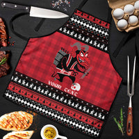 Merry Krampusnacht Personalized Apron Austrian Bavaria Alpine Christmas Demons - Wonder Print Shop