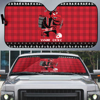 Merry Krampusnacht Personalized Auto Sun Shade Austrian Bavaria Alpine Christmas Demons - Wonder Print Shop