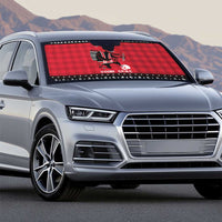 Merry Krampusnacht Personalized Auto Sun Shade Austrian Bavaria Alpine Christmas Demons - Wonder Print Shop