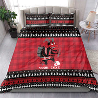 Merry Krampusnacht Personalized Bedding Set Austrian Bavaria Alpine Christmas Demons - Wonder Print Shop