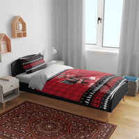 Merry Krampusnacht Personalized Bedding Set Austrian Bavaria Alpine Christmas Demons - Wonder Print Shop