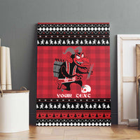 Merry Krampusnacht Personalized Canvas Wall Art Austrian Bavaria Alpine Christmas Demons - Wonder Print Shop