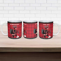 Merry Krampusnacht Personalized Ceramic Mug Austrian Bavaria Alpine Christmas Demons - Wonder Print Shop