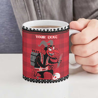 Merry Krampusnacht Personalized Ceramic Mug Austrian Bavaria Alpine Christmas Demons - Wonder Print Shop