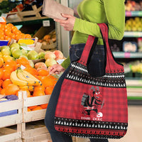 Merry Krampusnacht Personalized Grocery Bag Austrian Bavaria Alpine Christmas Demons - Wonder Print Shop