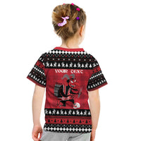 Merry Krampusnacht Personalized Kid T Shirt Austrian Bavaria Alpine Christmas Demons - Wonder Print Shop