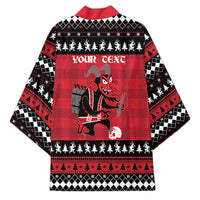 Merry Krampusnacht Personalized Kimono Austrian Bavaria Alpine Christmas Demons - Wonder Print Shop
