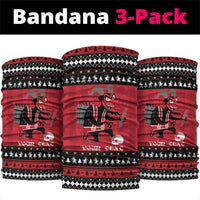 Merry Krampusnacht Personalized Neck Gaiter Austrian Bavaria Alpine Christmas Demons - Wonder Print Shop