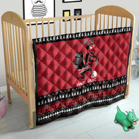 Merry Krampusnacht Personalized Quilt Austrian Bavaria Alpine Christmas Demons - Wonder Print Shop