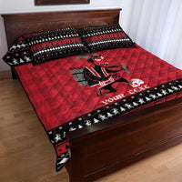 Merry Krampusnacht Personalized Quilt Bed Set Austrian Bavaria Alpine Christmas Demons - Wonder Print Shop