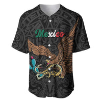 Black Mexico Aztec Custom Baseball Jersey Special Edition Heritage - Wonder Print Shop