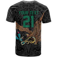 Black Mexico Aztec Custom T Shirt Special Edition Heritage - Wonder Print Shop