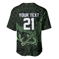 Green Mexico Aztec Custom Baseball Jersey Special Edition Heritage - Wonder Print Shop