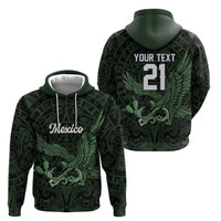 Green Mexico Aztec Custom Hoodie Special Edition Heritage - Wonder Print Shop