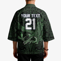 Green Mexico Aztec Custom Kimono Special Edition Heritage - Wonder Print Shop