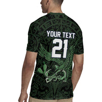 Green Mexico Aztec Custom Rugby Jersey Special Edition Heritage - Wonder Print Shop