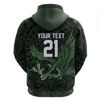 Green Mexico Aztec Custom Zip Hoodie Special Edition Heritage - Wonder Print Shop
