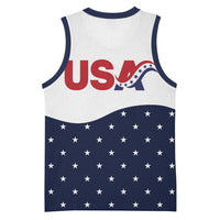 United States Soccer Basketball Jersey Stars and Stripes Special Edition Heritage - Wonder Print Shop