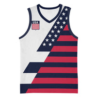 Custom World Soccer United States 2026 Basketball Jersey Simple Stars and Stripes - Wonder Print Shop