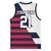 Custom World Soccer United States 2026 Basketball Jersey Simple Stars and Stripes - Wonder Print Shop