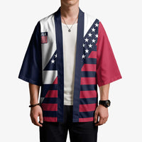 Custom World Soccer United States 2026 Kimono Simple Stars and Stripes - Wonder Print Shop