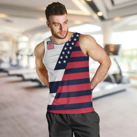 Custom World Soccer United States 2026 Men Tank Top Simple Stars and Stripes - Wonder Print Shop