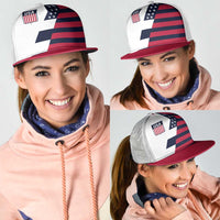 World Soccer United States 2026 Mesh Trucker Cap Simple Stars and Stripes - Wonder Print Shop