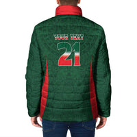 Custom Mexico Football Dream 2026 Padded Jacket Aztec Take Me To America