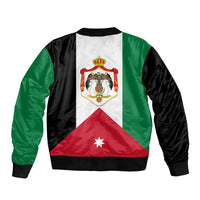 Hashemite Kingdom of Jordan Bomber Jacket Jordan Flag Style LT9 - Wonder Print Shop