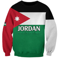 Jordan Sweatshirt Jordan Independence Anniversary Simple Flag Style - Wonder Print Shop