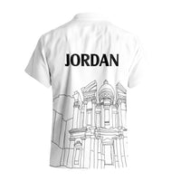 Jordan Hawaiian Shirt Al-Khazneh in Jordan Simple - Wonder Print Shop
