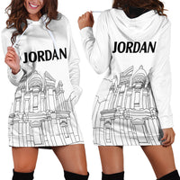 Jordan Hoodie Dress Al-Khazneh in Jordan Simple - Wonder Print Shop