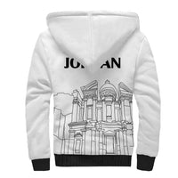 Jordan Sherpa Hoodie Al-Khazneh in Jordan Simple - Wonder Print Shop