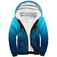 Jordan Sherpa Hoodie Al-Khazneh in Jordan Blue Gradient - Wonder Print Shop