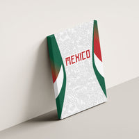 2026 World Football Host Country Mexico Canvas Wall Art Green Version