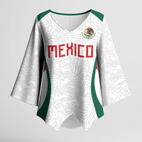 2026 World Football Host Country Mexico Custom Kimono Sleeve Blouse Green Version