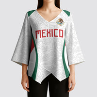 2026 World Football Host Country Mexico Custom Kimono Sleeve Blouse Green Version