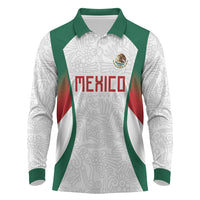2026 World Football Host Country Mexico Custom Long Sleeve Polo Shirt Green Version