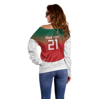 2026 World Football Host Country Mexico Custom Off Shoulder Sweater Green Version
