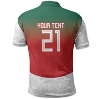 2026 World Football Host Country Mexico Custom Polo Shirt Green Version