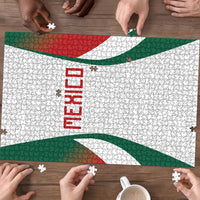 2026 World Football Host Country Mexico Puzzle Green Version