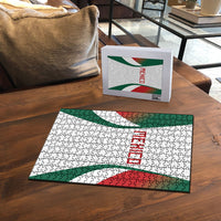 2026 World Football Host Country Mexico Puzzle Green Version