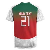 2026 World Football Host Country Mexico Custom Rugby Jersey Green Version